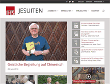 Tablet Screenshot of jesuiten.at